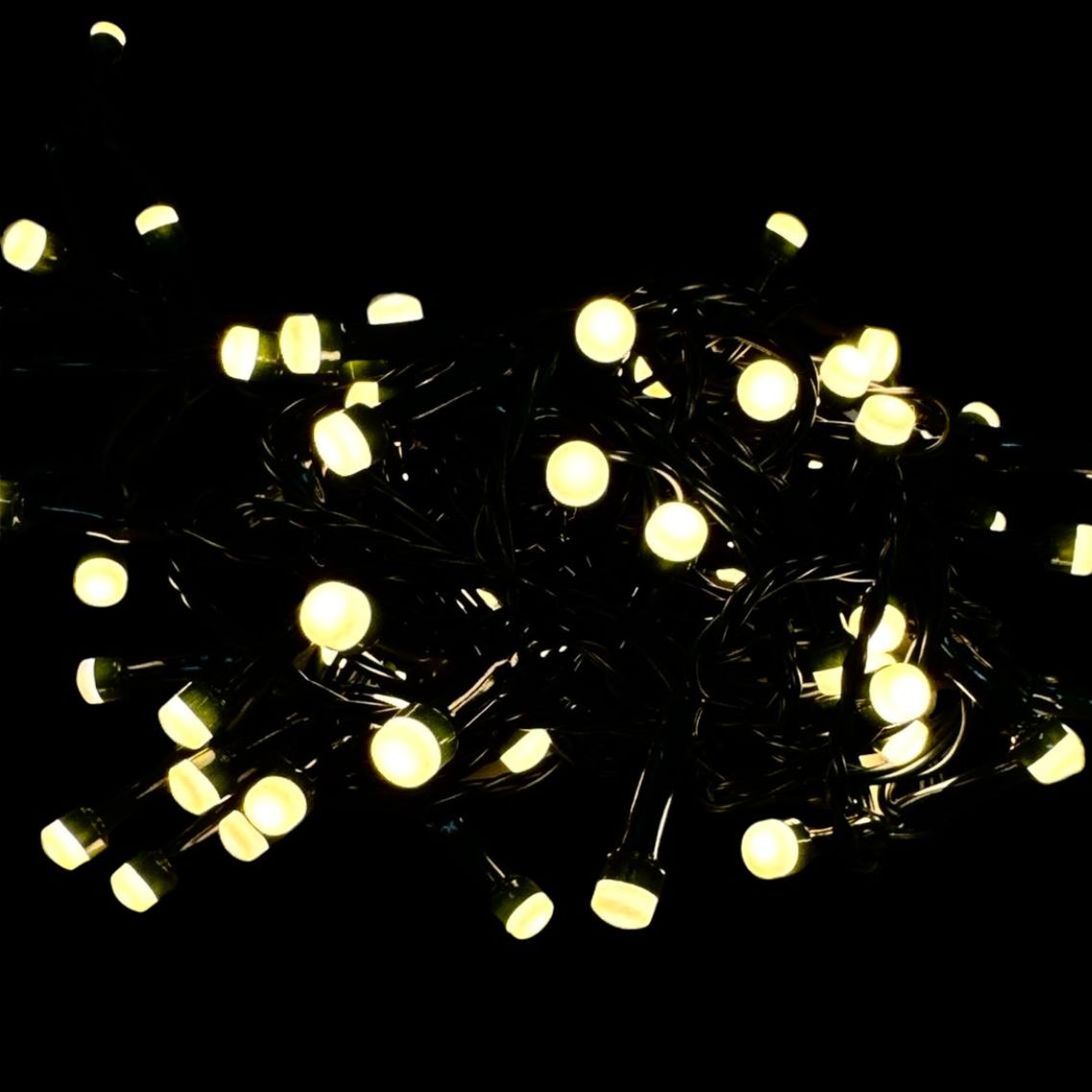 10+3m 100 Matt USB Fairy Lights (Warm/Green Wire)