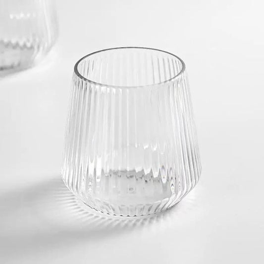 12oz Ribbed Plastic PET Cup