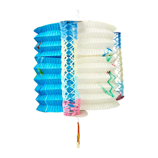 25cm No.2894 Traditional Paper Lantern With Column 12pcs