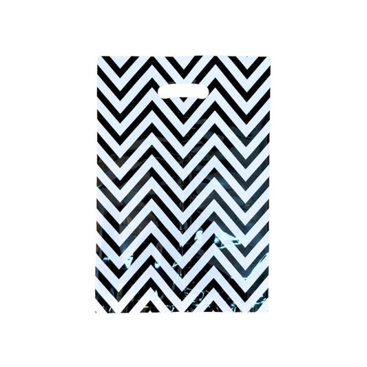 17x25cm Wave Metallic Loot Bag (10pc)