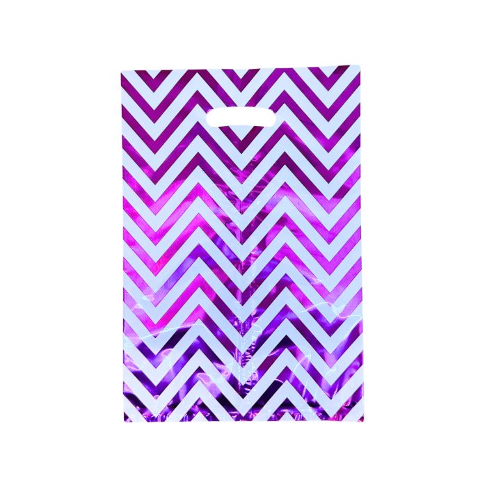 17x25cm Wave Metallic Loot Bag (10pc)