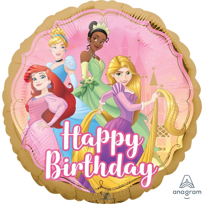 18 Inch Disney Princess Upon a Time Round Foil Balloon A42386