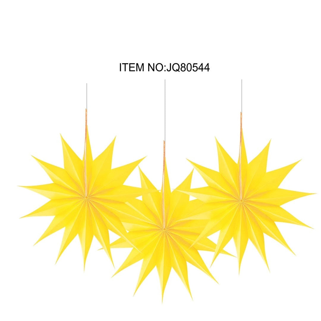 6pc Paper Star Set