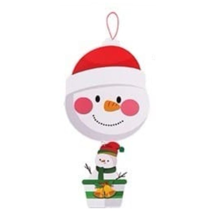 23x50cm Christmas Hanging Paper Decoration