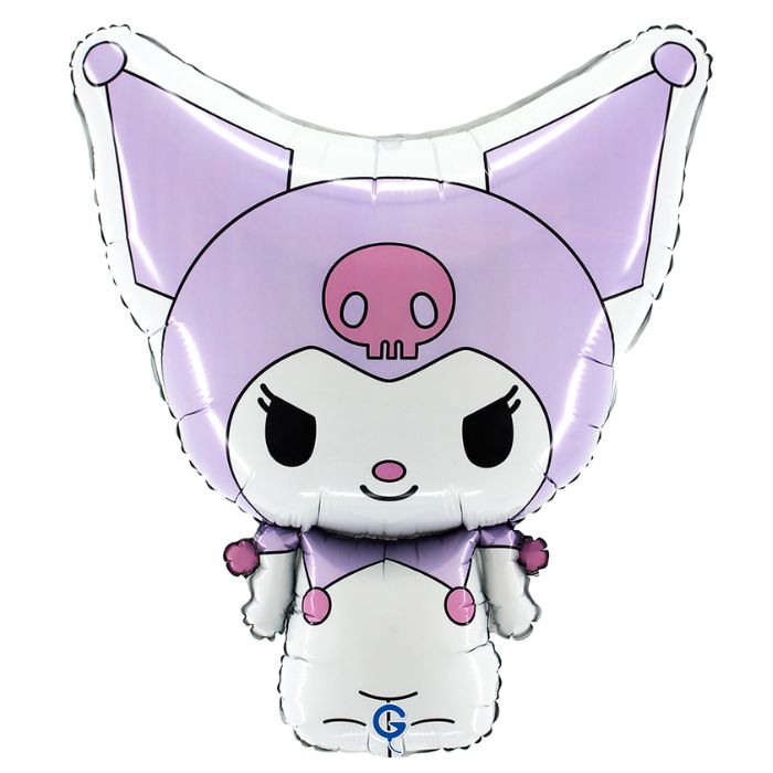 24 Inch Kuromi Lilac Foil Balloon GBL264P