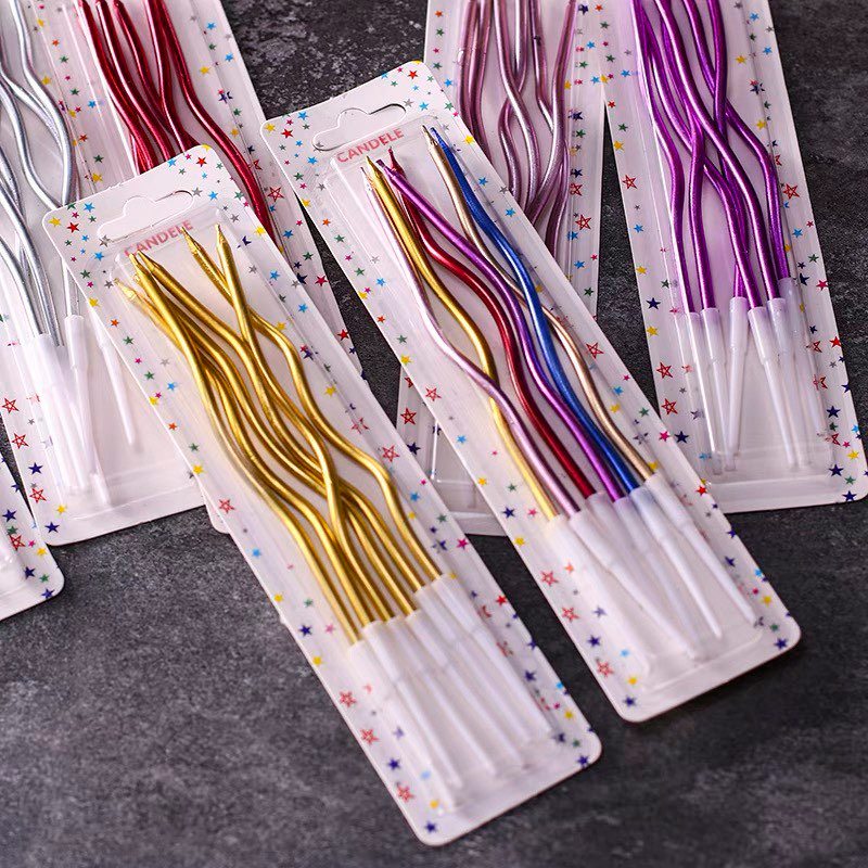 Thin Wavy Candles