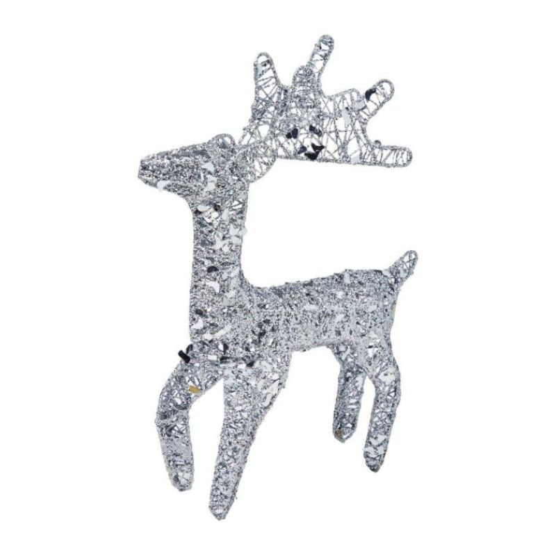 Glitter Metal Reindeer