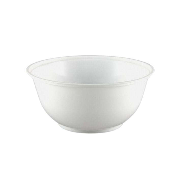 Disposable Plastic PP Bowls (White)