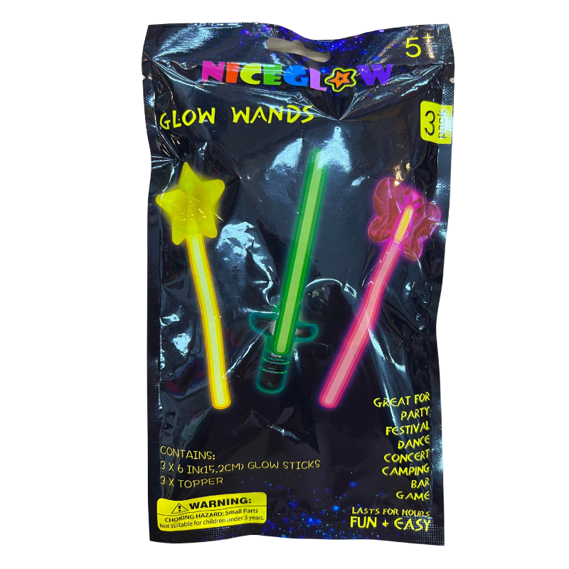 3pc Glow Wands