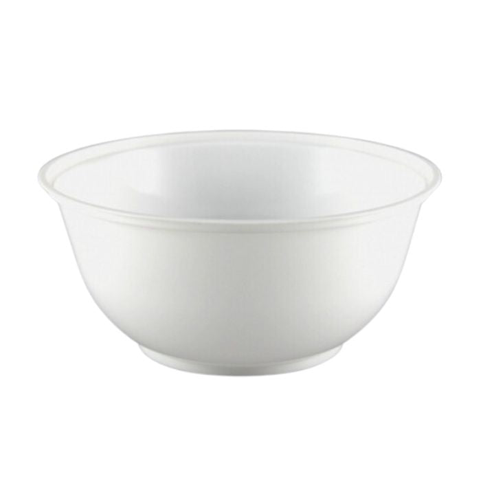 Disposable Plastic PP Bowls (White)