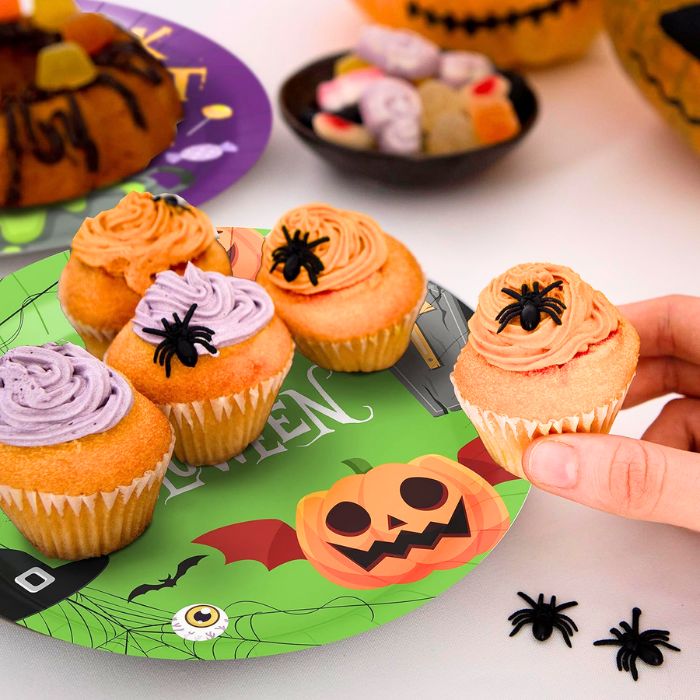 7" Halloween Paper Plates 10pcs