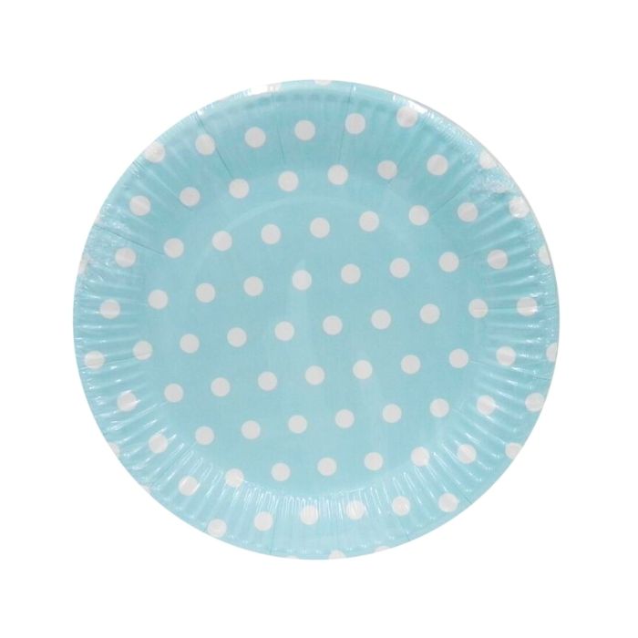 Polka Dots Paper Plates (10pcs)