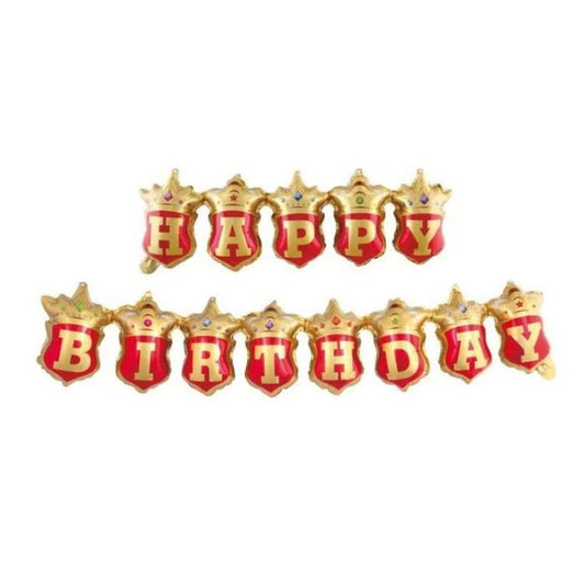 8.5" Happy Birthday Foil Garland Balloon