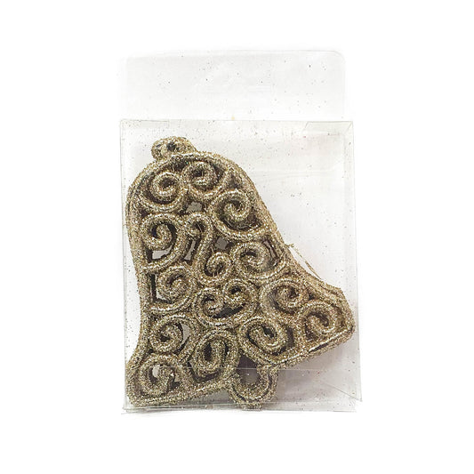 8cm Glitter Bell HS026 (5pcs)