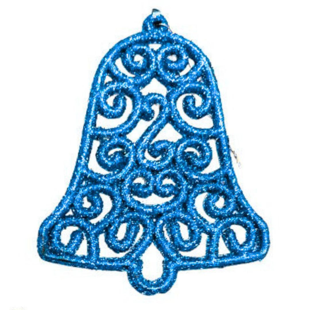 8cm Glitter Bell HS026 (5pcs)