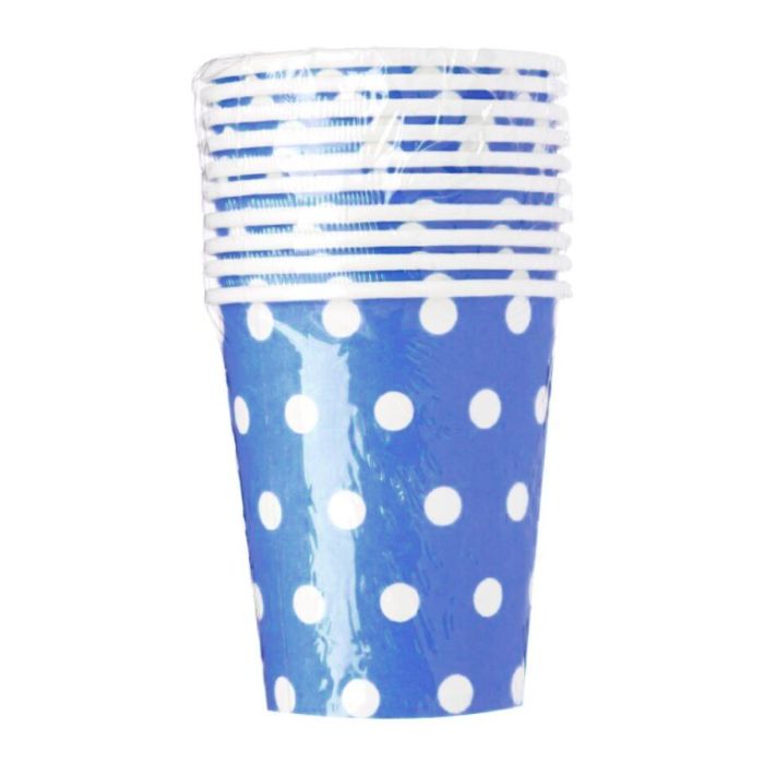 8oz Polka Dots Paper Cups (10pcs)