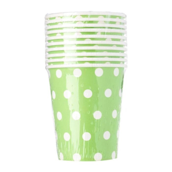 8oz Polka Dots Paper Cups (10pcs)