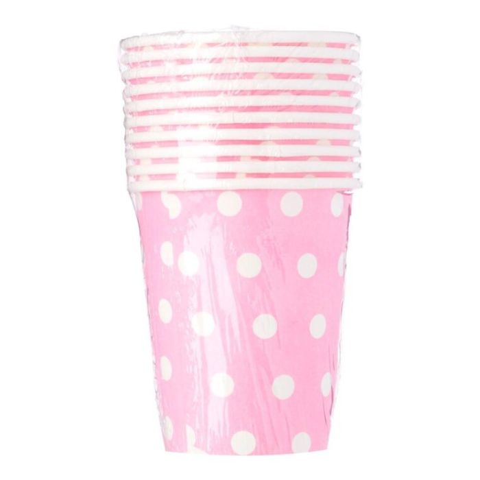8oz Polka Dots Paper Cups (10pcs)