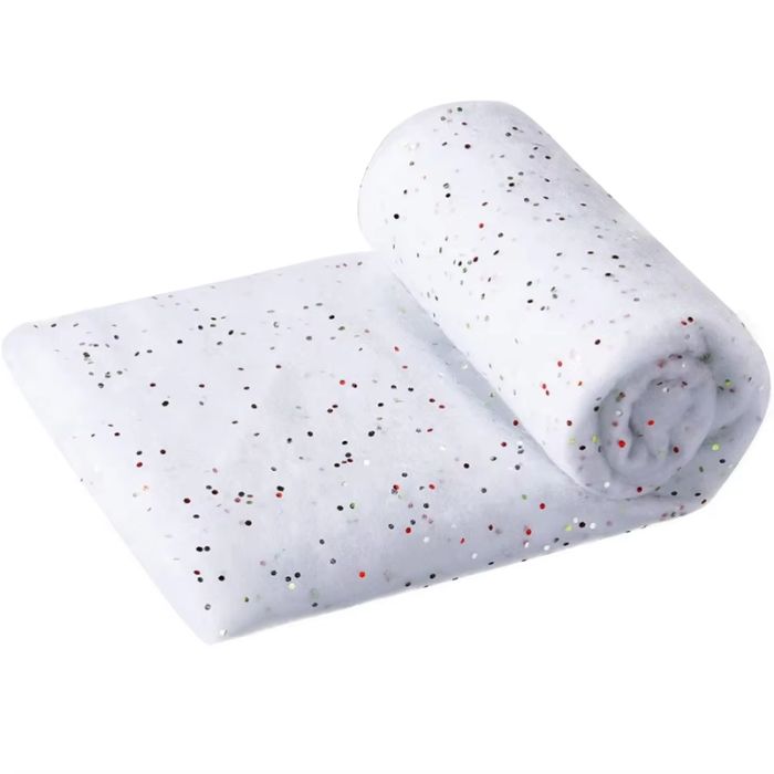 92x200cm Snow Glitter Blanket