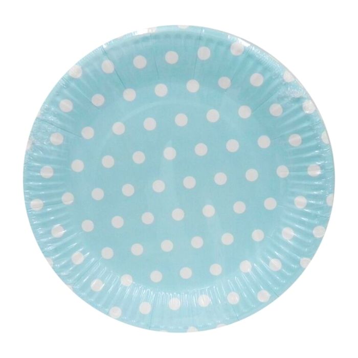 Polka Dots Paper Plates (10pcs)