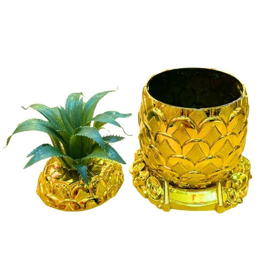 CNY 15x21cm Golden Pineapple Decoration