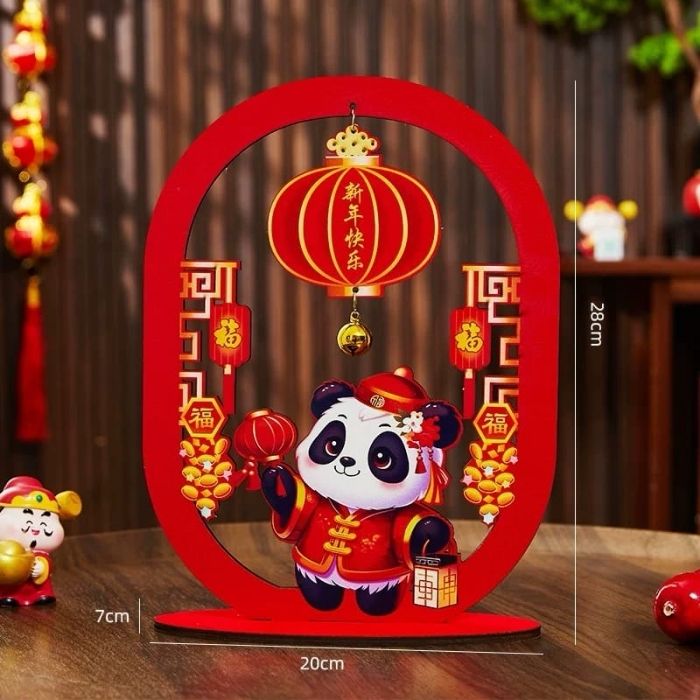 CNY 30cm Tabletop Decoration XN2024-68 (Panda)