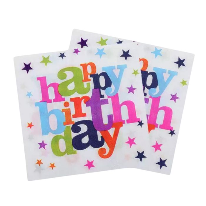 Happy Birthday Theme Tableware