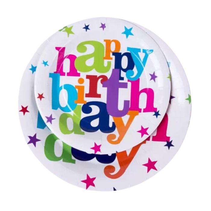Happy Birthday Theme Tableware
