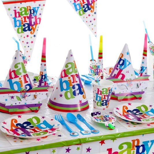 Happy Birthday Theme Tableware