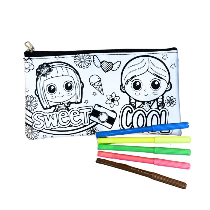 Cooky DIY Coloring Pouch Set