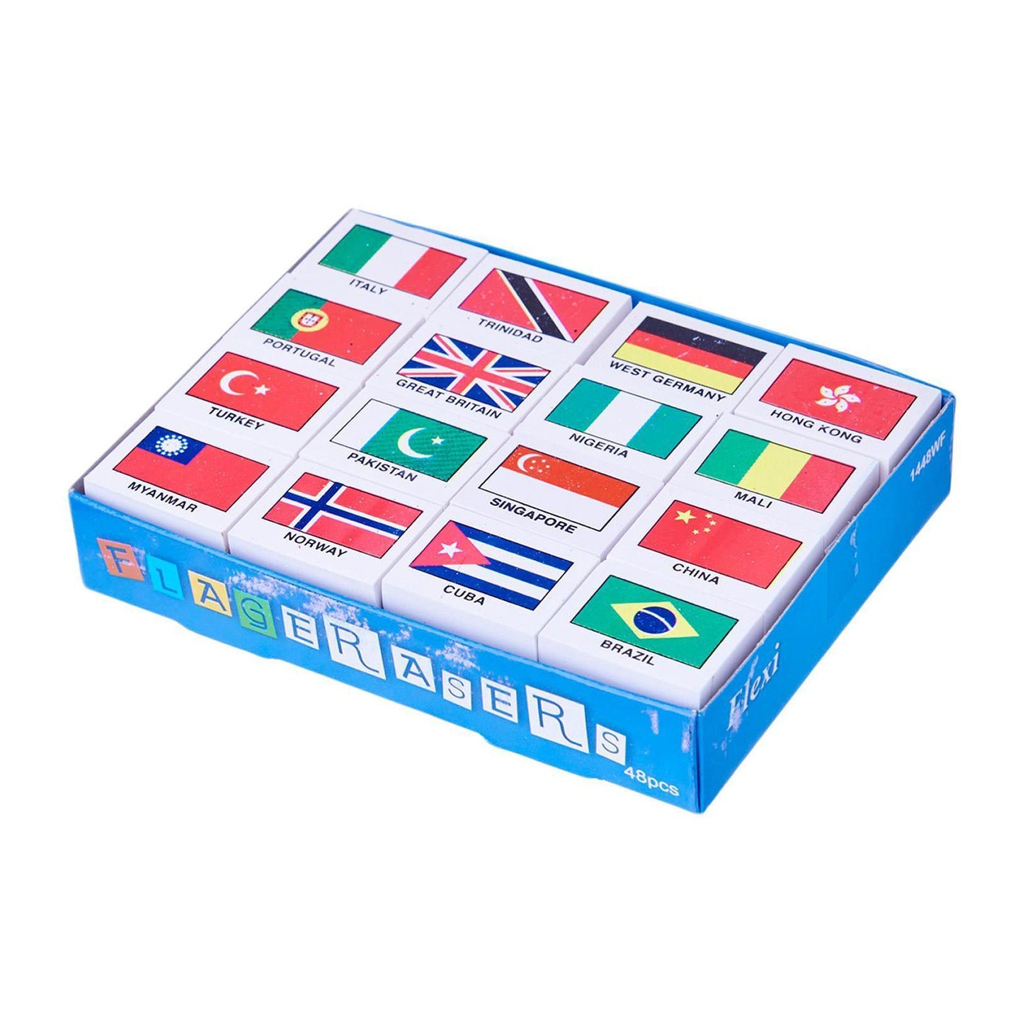 Country Flag Erasers