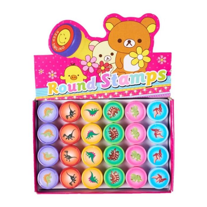 Assorted Round Stamp (24pcs)