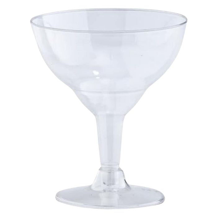 Plastic Margarita Glass (6pcs)