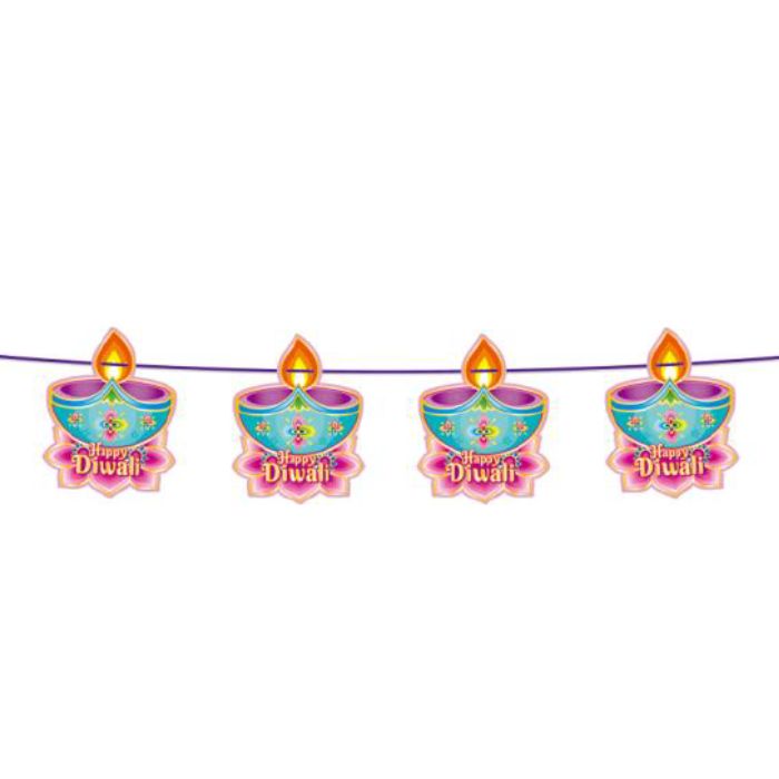 Diwali Lamp Hanging Banner 5105