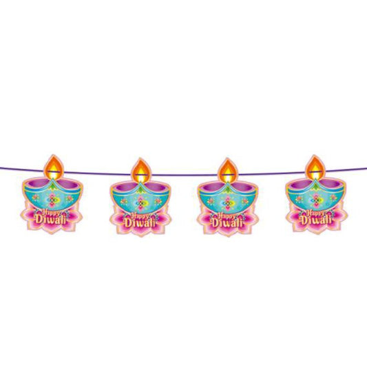 Diwali Lamp Hanging Banner 5105