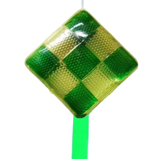 HR 30cm LED Transparent Ketupat