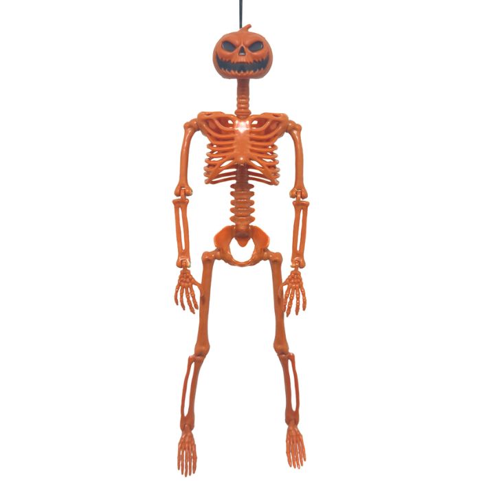 Halloween 38cm Pumpkin Skeleton