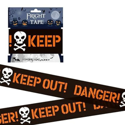 Fright Tape 6m x 7.5cm (Assorted)