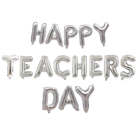 Happy Teachers Day Foil Balloon