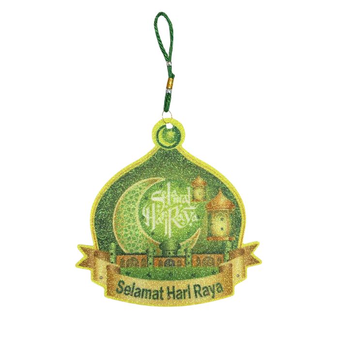 Hari Raya Non-woven Glitter Hanging Decoration