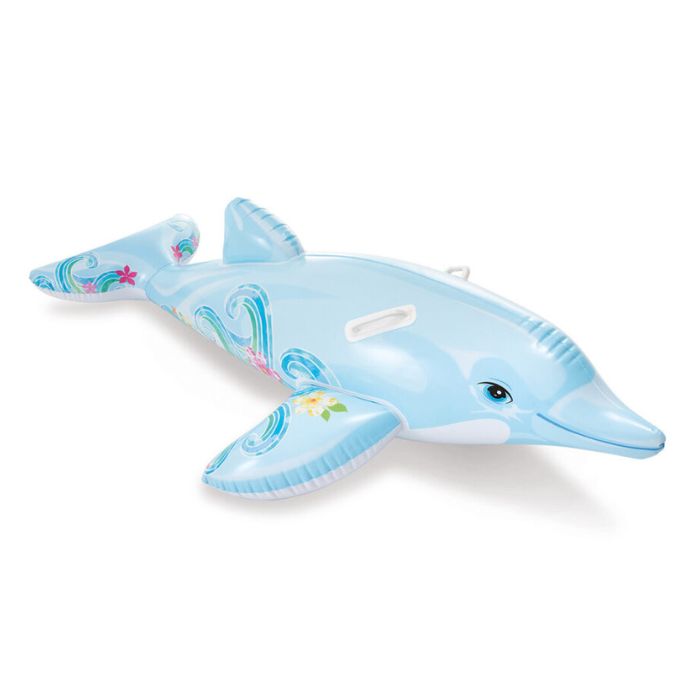 Intex Lil' Dolphin Ride-On Inflatable Pool Float 58535NP