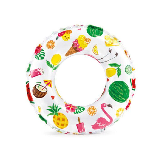 20inch Intex Lively Print Inflatable Swim Rings