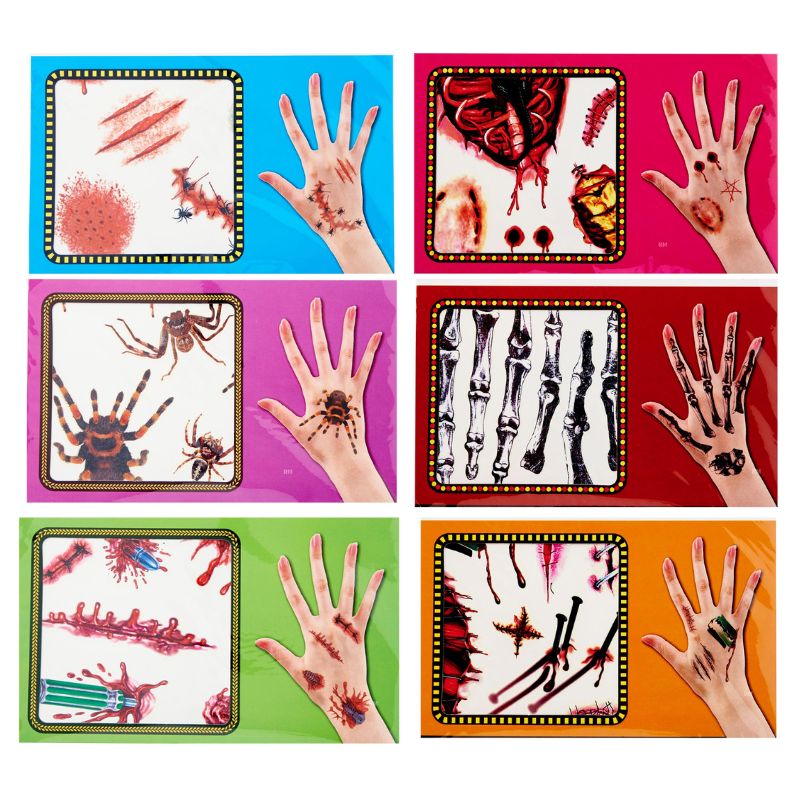 Halloween Dress Up Tattoos (Assorted)