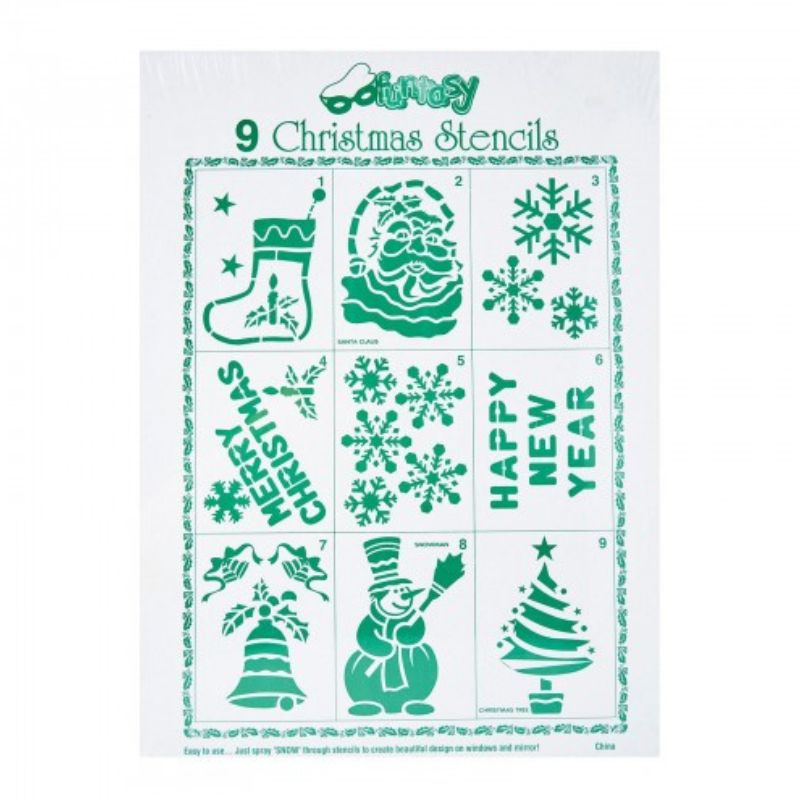Christmas Themed Stencils