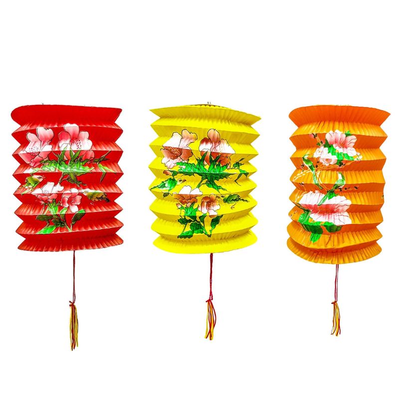 12cm Traditional Festival Lantern No.36 (12pcs)