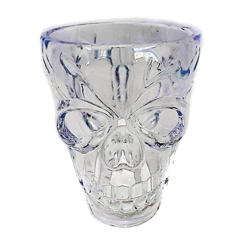 Skull Plastic Shot Glass (4pcs)