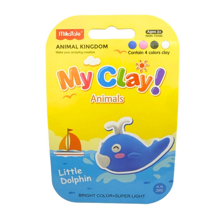 Mikatale Air-Dry Clay Kit (Animal Kingdom)