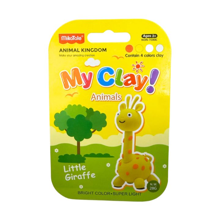 Mikatale Air-Dry Clay Kit (Animal Kingdom)
