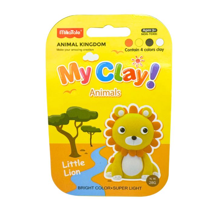 Mikatale Air-Dry Clay Kit (Animal Kingdom)