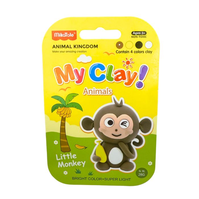 Mikatale Air-Dry Clay Kit (Animal Kingdom)